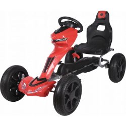 Grand Ride - pedálos gyermek Gokart (piros)